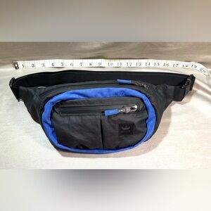 Adidas Daily Waist Bag Fanny Pack Black/Blue Skateboarding